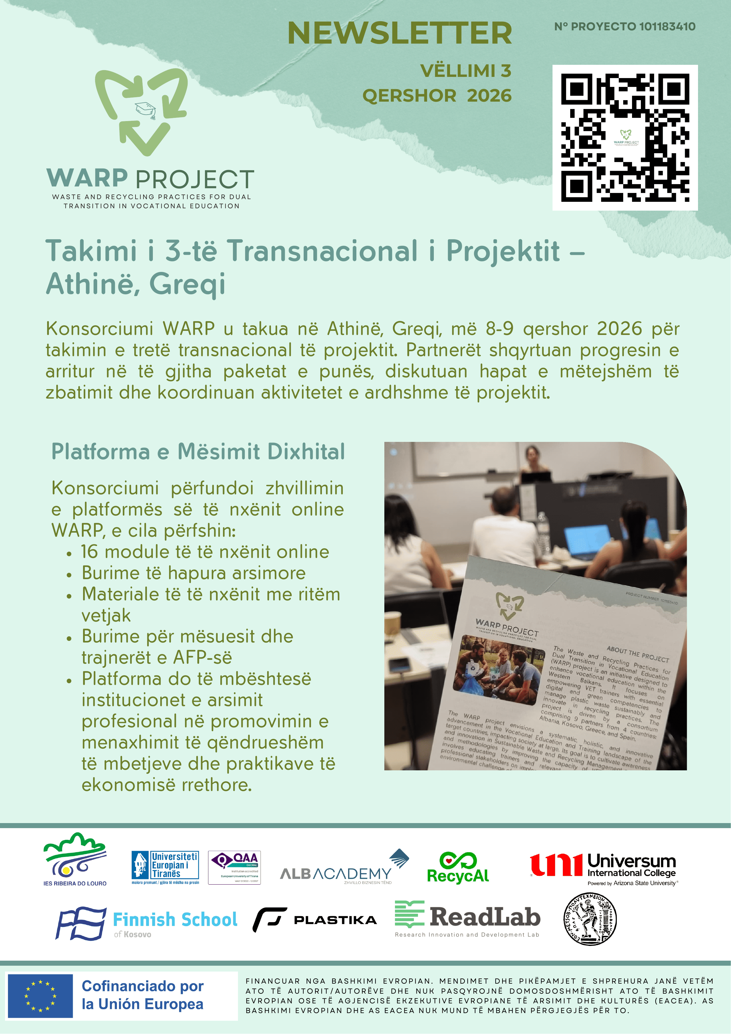 WARP EN NEWSLETTER 3